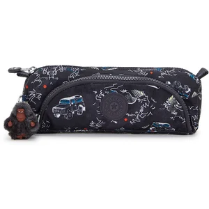 Kipling Pochette Cute Jungle Fun Race Imprimé Standard Femme 100% Recycled PolyesterVendu parcdiscount