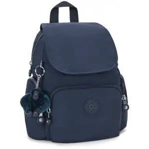 Kipling Sac À Dos City Zip Mini Blue Bleu 2 Petit Femme 100% Polyamide pas cher