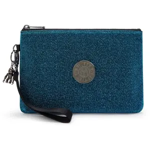 Kipling Pochette Fancy Going Out Turq Bleu Grand Femme 100% Polyester