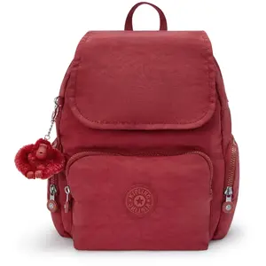 Kipling City Zip S Backpack Funky Red pas cher