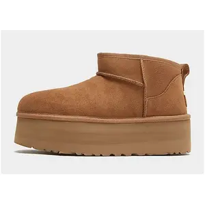 Comparateur de prix : UGG Classic Ultra Mini Platform Boots Femme - Brown, Brown 40