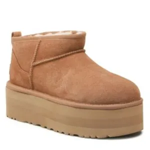 UGG Ugg - Botte Classic Ultra Mini À Plateforme - Marron - 37 pas cher