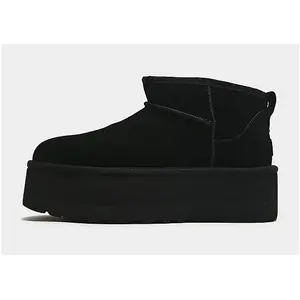 Comparateur de prix : UGG Classic Ultra Mini Platform Boots Femme - Black, Black 38