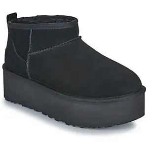 UGG Classic Ultra Mini Platform Boots Femme - Black, Black 37