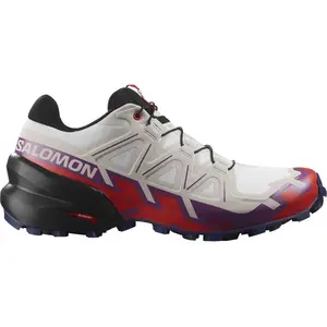 Chaussures de randonnée Salomon Speedcross 6 Blanc 40 pas cher