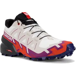Chaussures de randonnée Salomon Speedcross 6 Blanc 38 2/3 pas cher