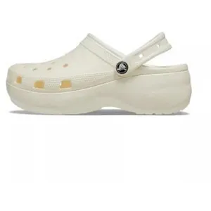 Crocs Sabots Classic Platform Glitter pas cher