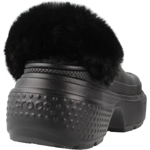 Crocs Crocs Sabots À Semelle Crantée Pour Femmes Couleur Noir