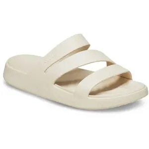 Comparateur de prix : Crocs Sandales Getaway à lanières pour femme, Stucco, 42/43 EU