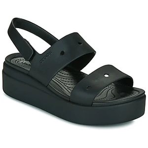 Sandales à Scratches Crocs Brooklyn - Noir pas cher