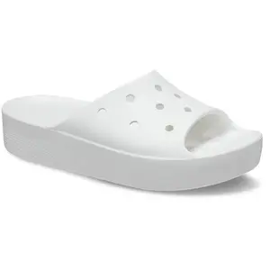 Crocs Classic Platform Slides Wit EU 39-40 Vrouw pas cher