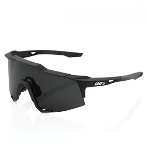 100percent 100% SPEEDCRAFT - Soft Tact Black - Smoke Lens pas cher