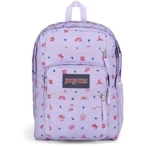 Sac à dos - JANSPORT - Femme - 34L - Imprimé - 100% Polyester - Violet pas cher