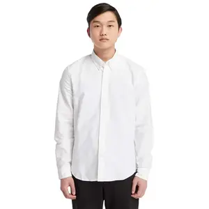 Timberland Chemise à Manches Longues Oxford Slim pas cher