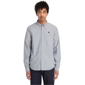 Timberland Chemise à Manches Longues Oxford Slim pas cher