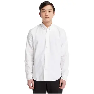 Timberland Chemise à Manches Longues Oxford Slim pas cher