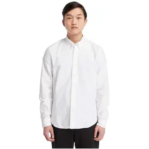 Timberland Chemise à Manches Longues Oxford Slim pas cher