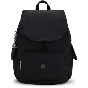 Kipling Sac À Dos City Pack S Signature Black Qvc Noir Petit Femme 100% Polyamide pas cher