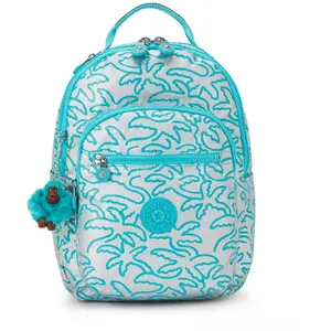 Sac à dos Kipling Seoul S - 35 CM Metallic Palm pas cher