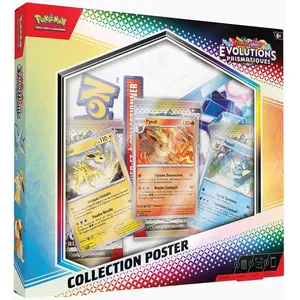 Pokemon Cartes à collectionner Pokémon Coffret Poster EV8.5 Ecarlate et Violet Evolutions prismatiques pas cher