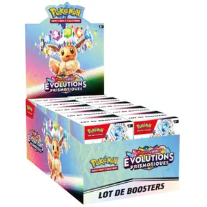 Asmodee Pokemon Cartes à collectionner Pokémon Lot 6 boosters Evolutions Prismatiques pas cher
