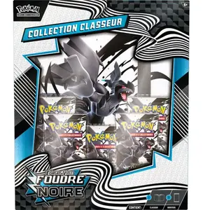 Asmodee Collection Classeur Pokémon Écarlate et Violet Foudre Noire pas cher