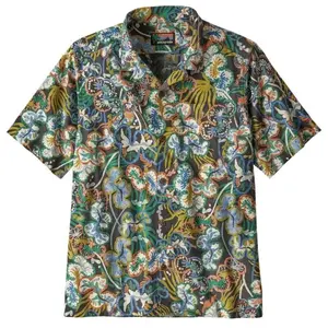 Patagonia Tidal Threads Camp T-shirt Heren Undersea: Ink Black M pas cher
