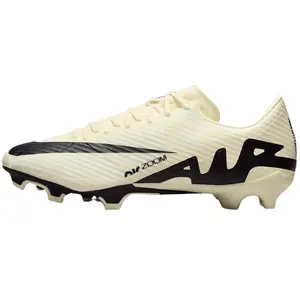 Nike Chaussures De Football Zoom Vapor 15 Academy Fg/Mg, Lemonade/Black, DJ5631-700, 43 EU (9.5 US) pas cher