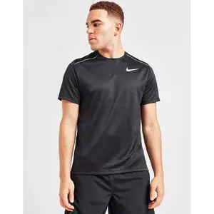 Nike T-shirt Miler 1.0 Homme - Noir, Noir L pas cher