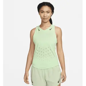 Débardeur femme Nike AeroSwift Vert XS pas cher