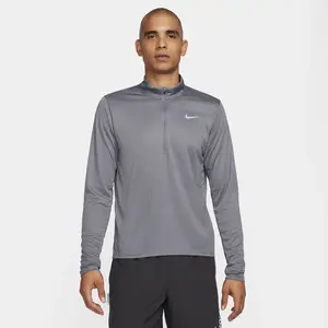 Nike Haut d'Entraînement Pacer 1/2 Zippé Homme - Smoke Grey, Smoke Grey XL pas cher