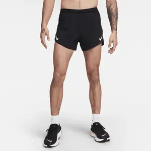 Short avec sous-short intégré Nike AeroSwift 10 cm Noir L