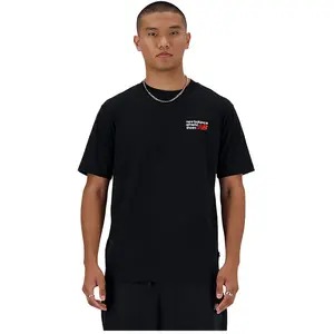 New Balance T-shirt à Manches Courtes Athletics Premium Logo pas cher
