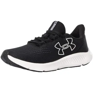 Under Armour Chaussures de course pour homme 3026518-002, noir noir blanc, 40 EU pas cher