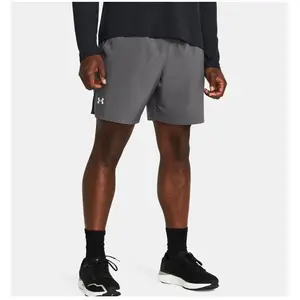 Under Armour Shorts UA LAUNCH 7'' SHORTS - Gray, Gray XL pas cher