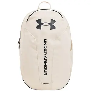 Under Armour UA Hustle Lite Backpack Rugzak Zwart 1364180 110 wit pas cher