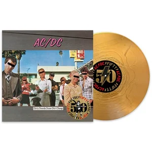 Colombia Records Dirty Deeds Done Dirt Cheap Édition Limitée Vinyle Or pas cher