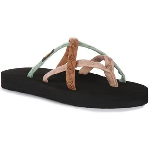 Teva Olawahu Slipper Ladies Mixed B Maple Sugar Multi 09 pas cher