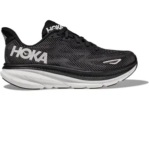 HOKA Clifton 9 Homme - Black, Black 40 pas cher