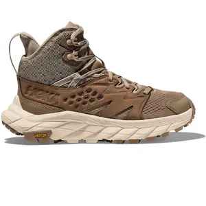 Chaussures de randonnée mi-hautes femme Hoka Anacapa Breeze Beige 36 pas cher