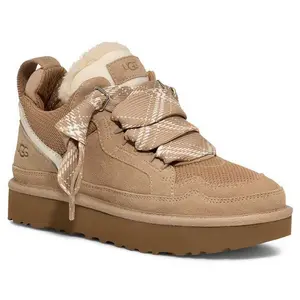 UGG - Baskets Basses Lowmel Daim Et Toile Recyclée - Multicolore - 38 pas cher