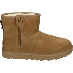 UGG Ugg - Bottines Classic Mini Bailey En Cuir Suã©Dã© - Beige - 36Vendu parspartoo