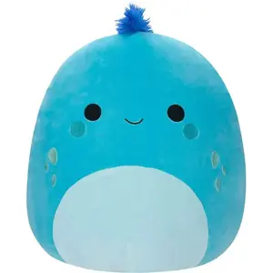 Squishmallows peluche Cyan Blue Iguana with Blue Hair Djimon 40 cm pas cher