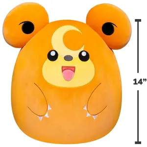 Boti Pokemon Pluche Squishmallows Teddiursa 25 Cm