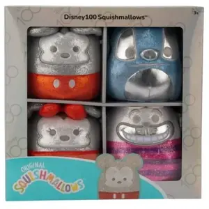 Jazwares Set Disney 100 B Squishmallows Jouet 12 Cm pas cher