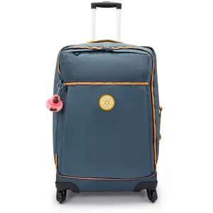 Kipling Bagages À Roulettes Darcey M Nocturnal Grey Wb Bleu Standard F... pas cher