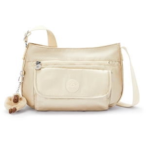 Kipling Sac Bandoulière Syro U Starry Gold Metallic Doré Standard Femme 100% Polyamide pas cher
