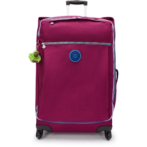 Kipling Bagages À Roulettes Darcey L Purple Fig Wb Mauve Grand Femme 56% Recycled Polyamide, 44% Polyamide pas cher
