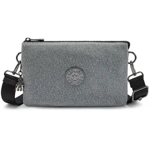 Kipling Sac Bandoulière Riri Going Out Silver Argenté Petit Femme 100% Polyester pas cher
