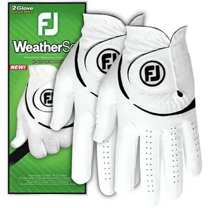 FootJoy WeatherSof Lot de 2 gants de golf pour hommeVendu parbol